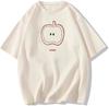 Harajuku Hemden für Damen Kawaii T-Shirt Sommer Kurzarm Oversize T-Shirts Alt Tops 2000er