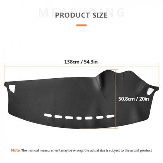 For Mitsubishi Lancer Leather Dashmat Dash Cover Dashboard Mat Car Interior Pad