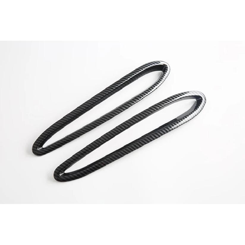 For Mercedes-Benz GLC-Class GLC200 220 250 300 350 2024 2025 2026 Rear Reflector Fog Light Lamp Cover Trim Bezel Frame Styling