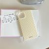 Korean ins simple polka dot for iphone11Promax Apple 11 mobile phone case 11 girl 11/11 soft case