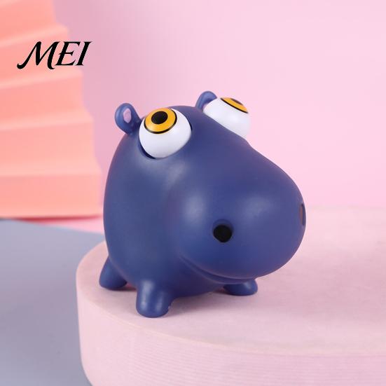Animal Stress Relief Toy Popping Eyes Squeeze Toy, Cartoon Sensory Focus Aid Hand Relaxation Fidget Party Favors