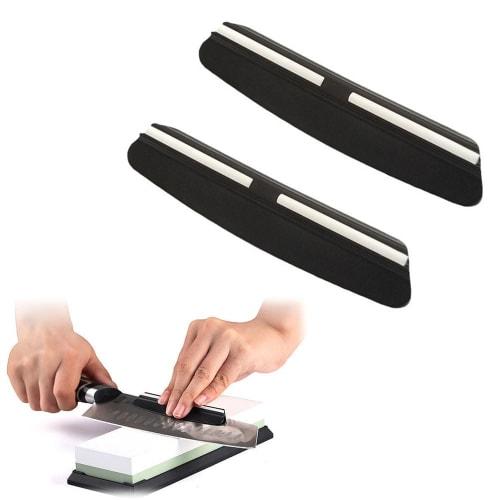 

BIUTEFOR Точилка для ножей, Фиксированный угол, Направляющая для угла точильного камня, Помощь в заточке ножей (Набор из 2)