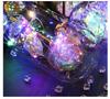 LED Rosegold Folie Konservierte Blume Glaskuppel - Kreatives Geschenk für Valentinstag & Frauentag