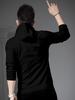European Style 2025 New Hooded Sweatshirt for Men, Long-Sleeve Autumn Thin Jacket, Trendy Brand Versatile Solid Color Casual Hoodie for Men