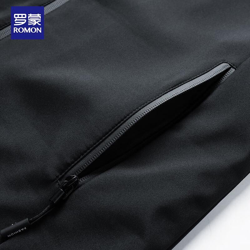 ROMON Men's Hooded Casual Jacket MK55