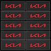 2/5/10Pcs Car Interior Random Stickers Car Steering Wheel Emblem Styling For KIA Ceed Sportage Rio K5 k6 K7 K8 Optima Cerato Proceed Venga
