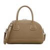 Leather Bowling Bag Women'S Summer Women'S Bag Simple Shoulder Bag Casual Commuter Hand Carry Oblique