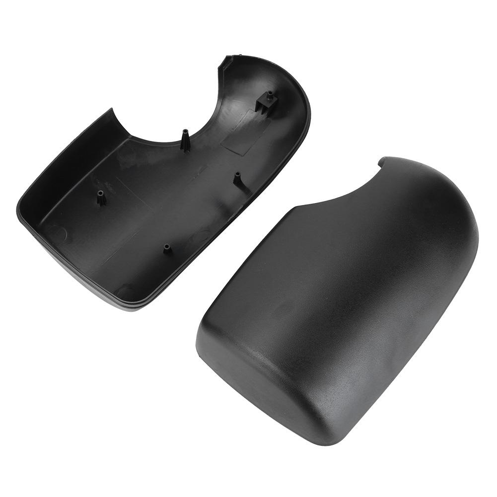 Pair of Rearview Mirror Cover Backup Side Mirrors Cap Fit for FORD TRANSIT MK6 MK7 2000‑2013