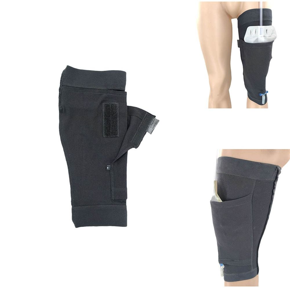 Elastic Urine Bag Holder Reusable Catheter Bag Leg Sleeve  Urinary Incontinence Supplies