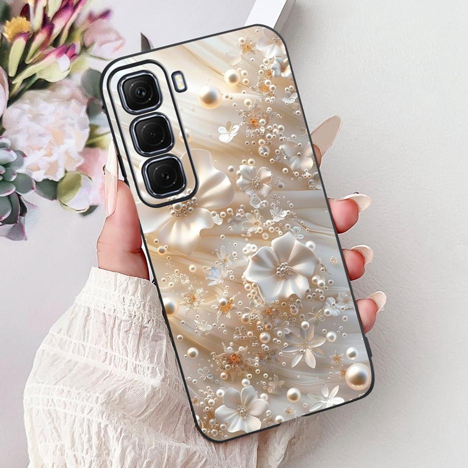 Hülle für Infinix Hot 50 Pro Plus X6880, niedliches Koi-Motiv, weiche TPU-Handyhülle für Infinix Hot 50, Hot50 Pro 4G X6881 und X6882
