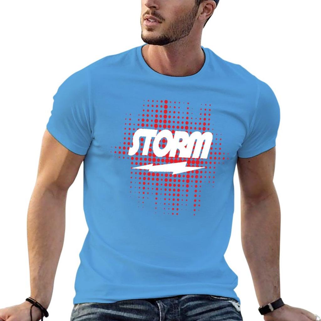 Nowy T-shirt Storm Bowling Krótki t-shirt Bluzka t-shirt dla mężczyzn