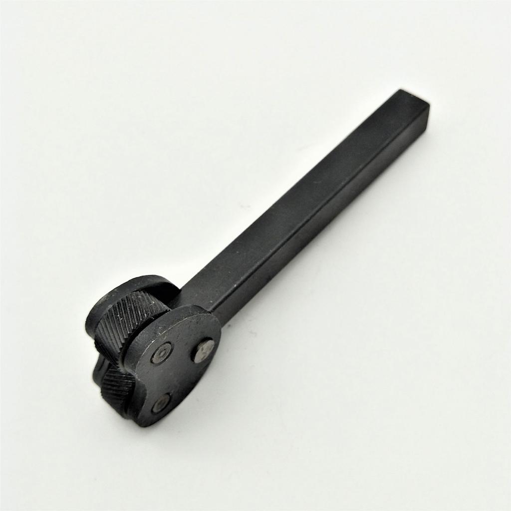 Anti-slip Machine Tools Double End Straight Linear Diagonal Knurling Tool 2 Knurls for Lathe Tool Holder Replacement