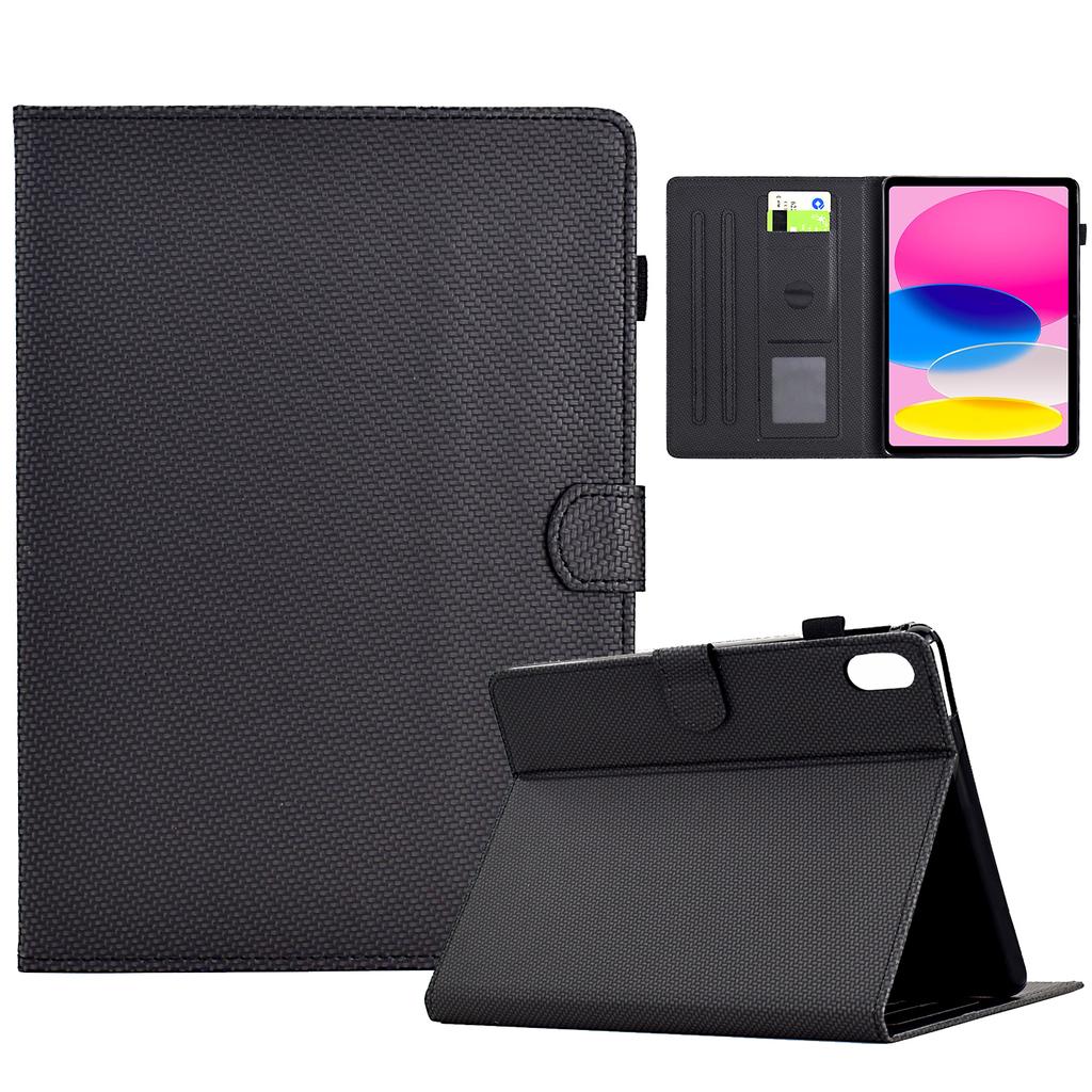 For iPad (2025)/10.9 (2022) Case Card Slots Auto Wake/Sleep PU Leather Tablet Cover