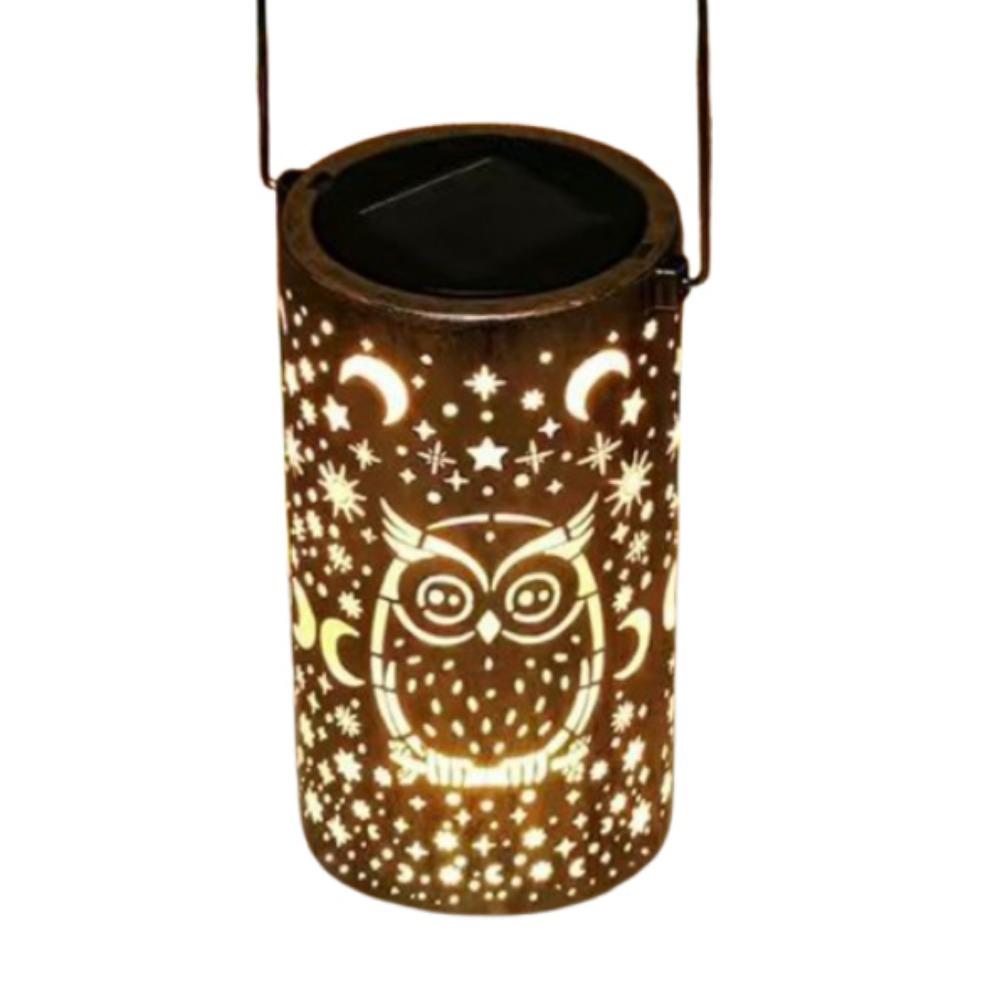 Butterfly/Flower Hanging  Solar Lanterns Solar Powered Wind Chime Hanging Lamp  Home Decoration