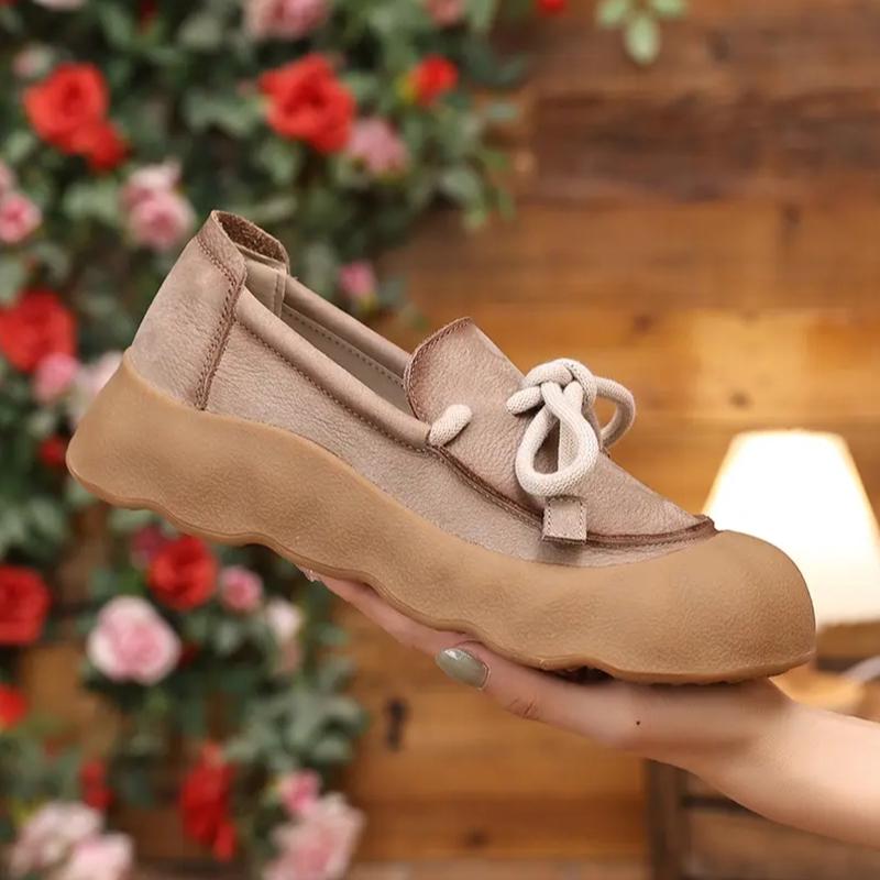 Women's Sneakers Flats Designer Shoes Casual Autumn Loafers Shoes  Fashion Sport Brand Shoes New Lace Up Retro Mujer