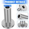 Steel Cable Railing Protective Sleeves Set Outdoor Cable Railing Solution Railing Protector for Wood Post Balustrades