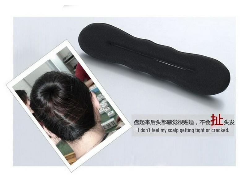 

2023 Новый инструмент для укладки волос с пушистой головкой-шариком - ленивая заколка для волос для детей, шпилька в виде цветка и головной убор косметический аксессуар Small, about 17CM, 1 piece чёрный