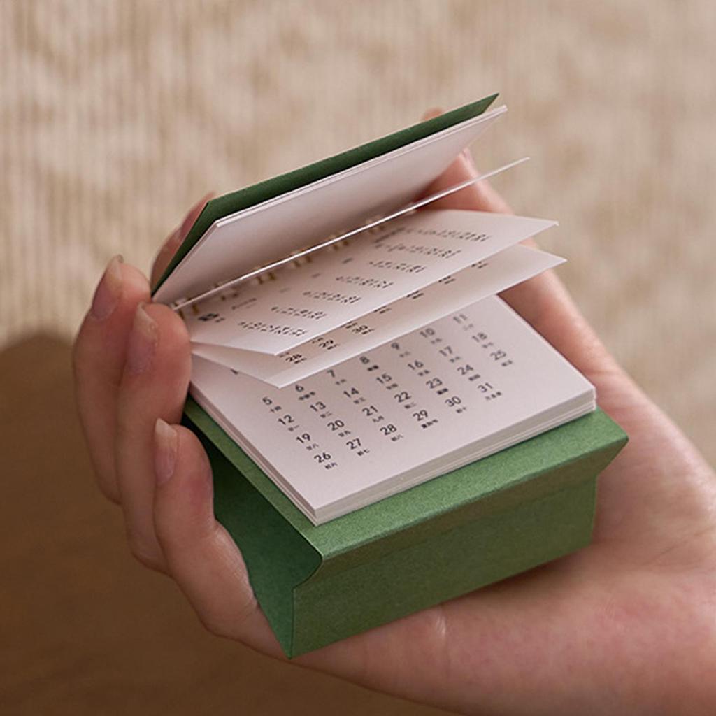 2026 Desk Calendar 20 Months Calendar from may 2025 Dec 2026 Daily Scheduler Aesthetic Paper Offices Supplies Yearly Planner