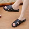 Spring-Summer Women's Leisure Flip-Flops: Outdoor PVC Flat Heel Slippers