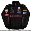 Men Women Motorcycle Riding Jacket Vintage Embroidered Biker Windbreaker Casual Outerwear