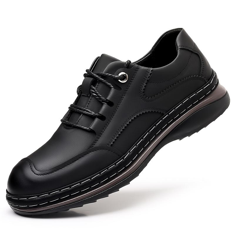 Fashion Casual Men's Leather Shoes High Quality and Comfortable Retro Style Daily Adult Office and Work Hot Selling Classic Shoes