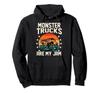 Monster Truck T-Shirt, Retro Cool Monster Truck "Are My Jam" Hoodie