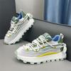 Fashion High Quality Men Sneaker 2024Autumn Microfiber Mesh Breathable Running Shoes Platform Designer Casual Shoes Zapatillas De Hombre