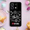 Bike Bicycle Sport Case For Xiaomi Redmi Note 13 11 10 12 14 15 Pro Plus Cover For Redmi 15 14C 10C 13C 12C 15C