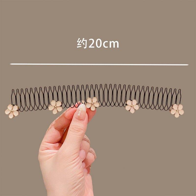 New Fashion Crystal Star Hair Clips Vintage Fixed Inxisible Hair Combs Hairbands For Women Girls Hair Accessories Children Gifts
