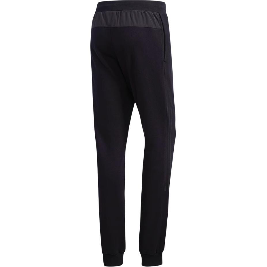 Adidas Breathable Casual Soft Knit Sports Pants Men Bottoms Black DW7886
