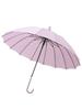 New 16 bone small fresh simple fashion creative curved handle automatic umbrella umbrella waterproof cover