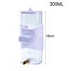 Pet Bird Water Feeder Practical Convenient Drinking Device Bird Feeder for Canary Finch Cockatiel Budgie Lovebirds Parakeet