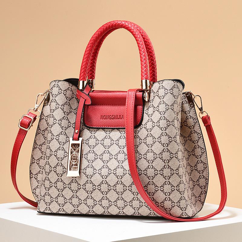 Soft Leather High-end Ladies Handbag 2023 New Shoulder Bag Women's Stylish Crossbody Bag Large Bag