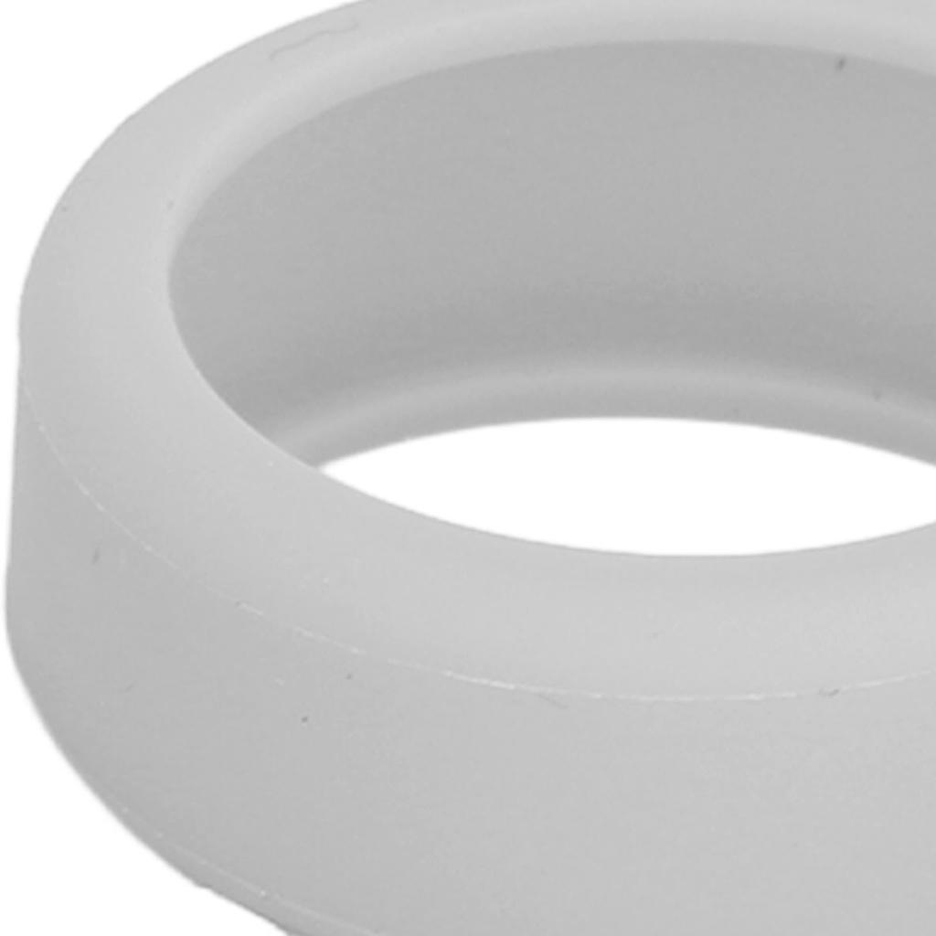 3PCS Silicone Ring Covers for Smart Ring Scratch Resistant Skin Friendly Elastic Ring Protector Protective Sleeve Grey S for Size 6 7 8 9 10