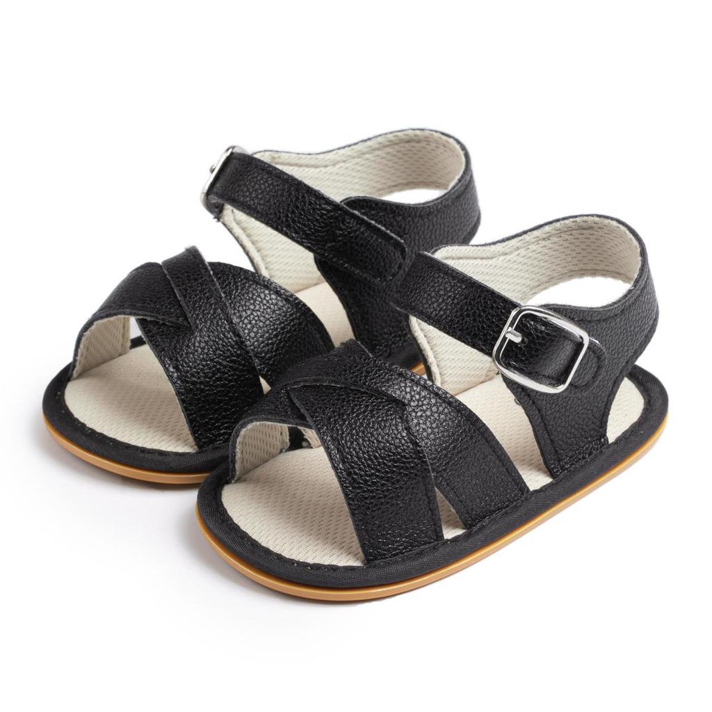 Breathable Summer Baby Sandals with Soft Rubber Soles for Toddlers