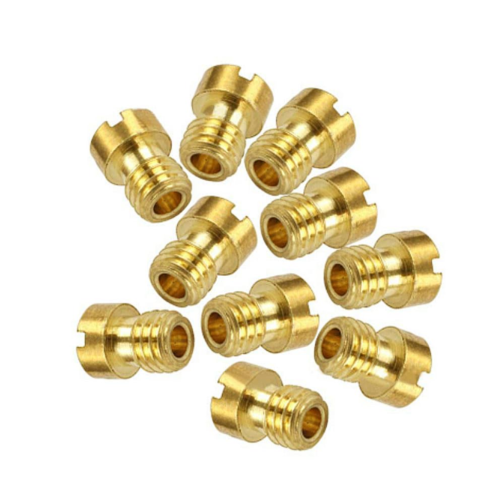 Set of 20 Main Jets and Pilot Jets for Motorcycle Carburetor Settings (#75-#98) (#32-#55)