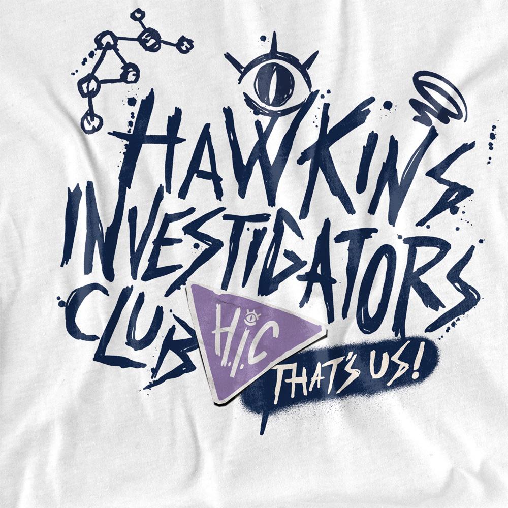 Stranger Things: Tales from Â´85 Unisex Adult Hic Scribble T-Shirt