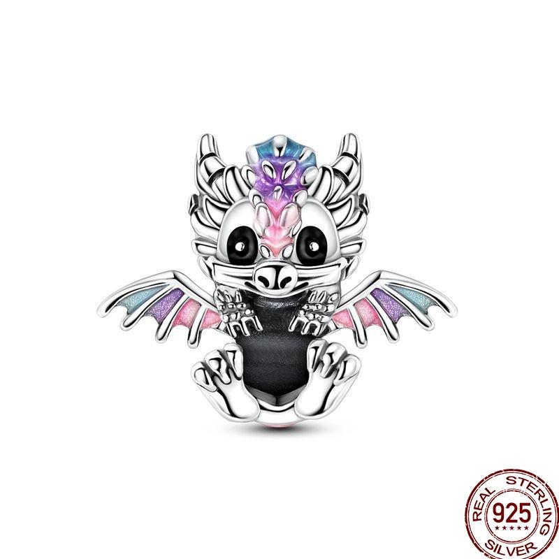 Original Copper Golden Charms Bow Easter Eggs Bead Firefly Butterfly Pendants Fit 3Mm Bracelet Diy Jewelry Gift