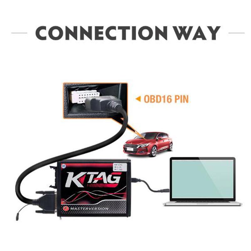V2.23 KTAG ECU Programming Tool Прошивка с неограниченным токеном V7.020 Основная версия – купить по низким ценам в интернет-магазине Joom