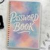A5 Passwortbuch, Internetkonto- und Website-Login-Organizer, Notizbereich, Perfektes Passwortjournal zur Verwaltung der Cybersicherheit