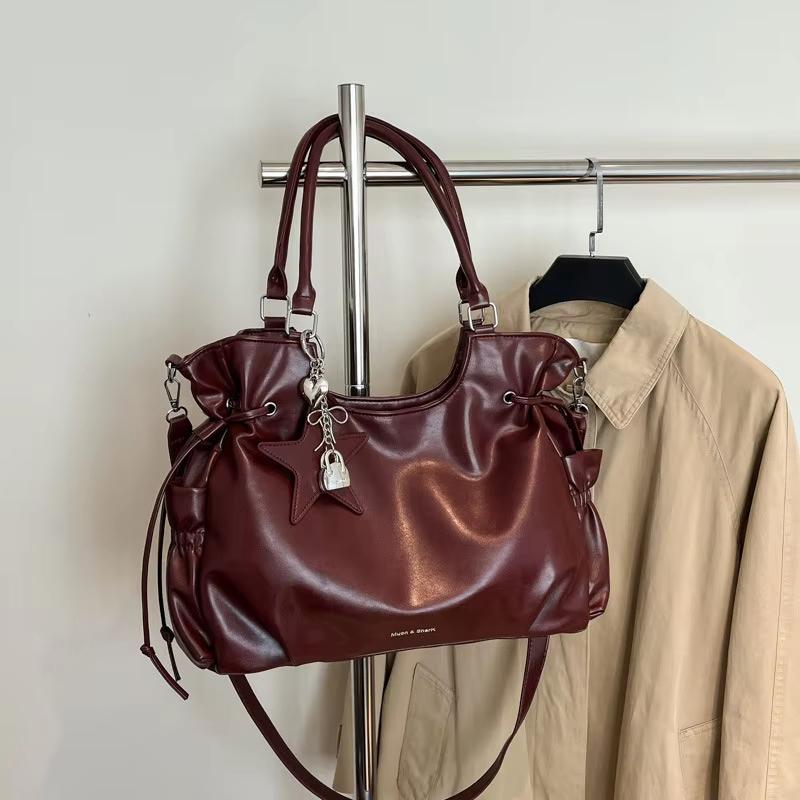 Borsa a Tote da Donna di Grande Capacità in Stile Retrò, Borsa a Spalla/Crossbody Elegante e Casual Premium Multi-Utilizzo per Lavoro, Shopping, Uso Quotidiano