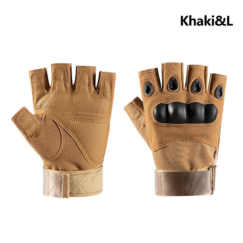 Outdoor Half Finger Gloves Army Tactical Airsoft Hunting Combat Cycling Hiking