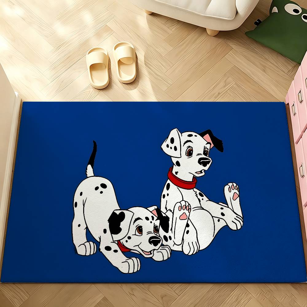 Classic Cartoon-101-D-dalmatiansS Cute Carpet Bathroom Anti-slip Door Mat Home Decoration Mat Entrance Door Scratch-resistant