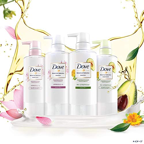 DOVE [Bulk Purchase] Botanical Selection Damage Protection Conditioner Refill 2 Refills 350g X 2