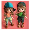 Multiple Colors Cotton Doll Clothes Cartoon Doll Dress Up Toy Obitsu 11 Dolls T-shirt  Kids