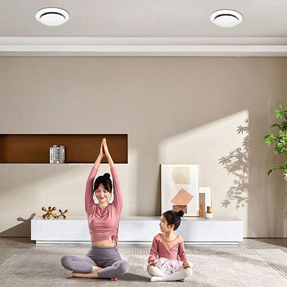 Round Shape Adjustable Exhaust Outlet Air Ventilation Cover  Bathroom Ventilation