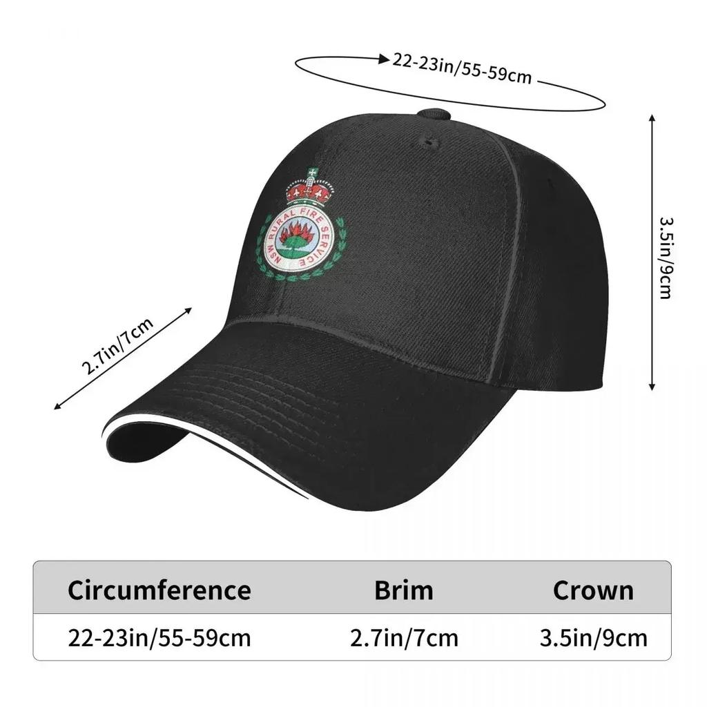 NSW RURAL FIRE SERVICE Baseball Cap |-F-| Luxury Man Hat Hip Hop Rave Mens Hats Women's