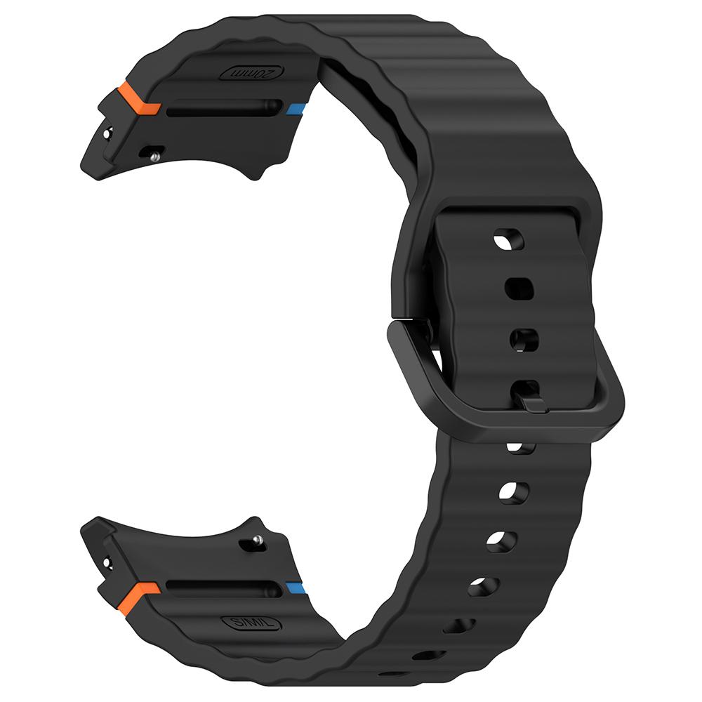 No Gap Silicone Strap for Samsung Galaxy Watch 7/6/5/4 Replacement Watch Band for Samsung Galaxy Watch FE