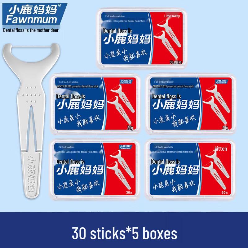 

Little Deer Mom Dental Floss Picks