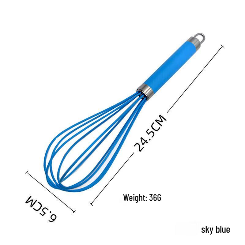 ZISIZ Silicone Hand Whisk